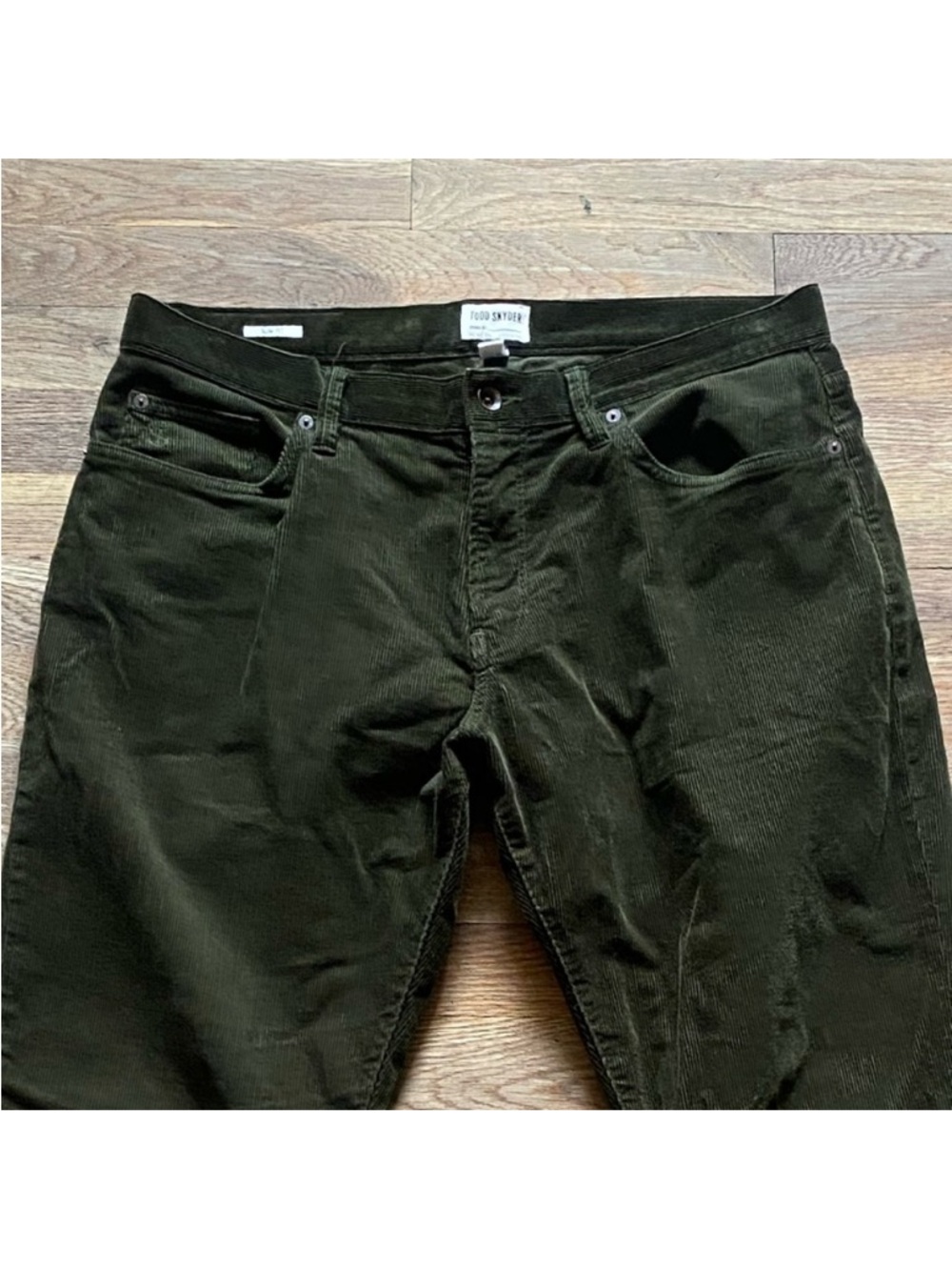 Todd Snyder Straight 5 Pocket Corduroy 34x30 - Picture 4 of 16